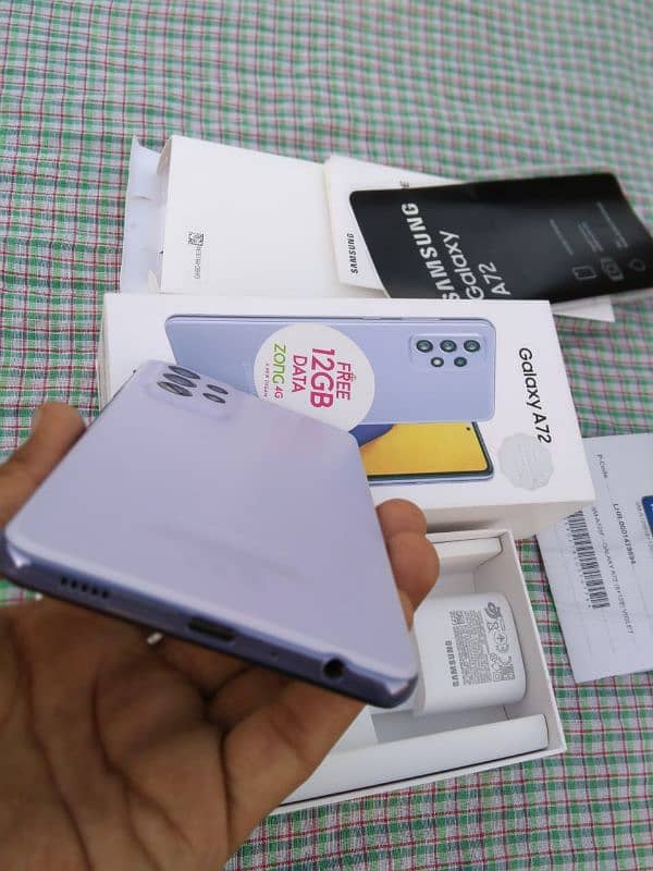 Samsung A72 PTA Approved 03357519076Watsapp 2