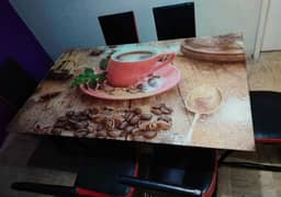 six seater dining table for sell.