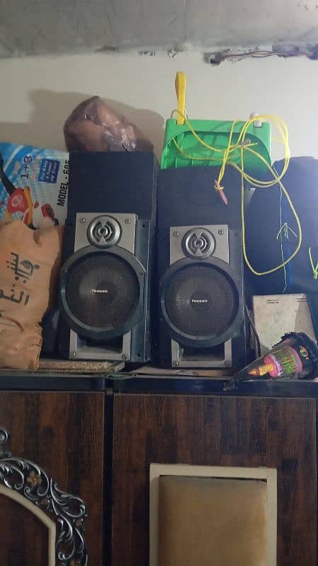 Panasonic 10" subwoofer speaker 0