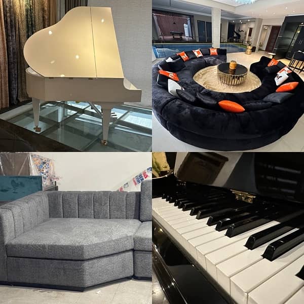Bassclef Grand Piano/Grand Piano/piano/pool table/Billiards/rugs/sofa 15