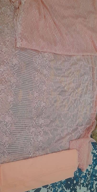 Unstitched  dress very soft fabric 1