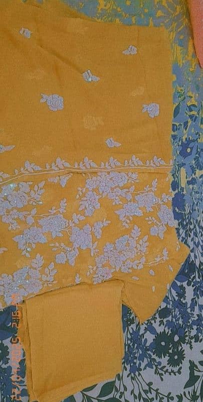 Unstitched  dress very soft fabric 2