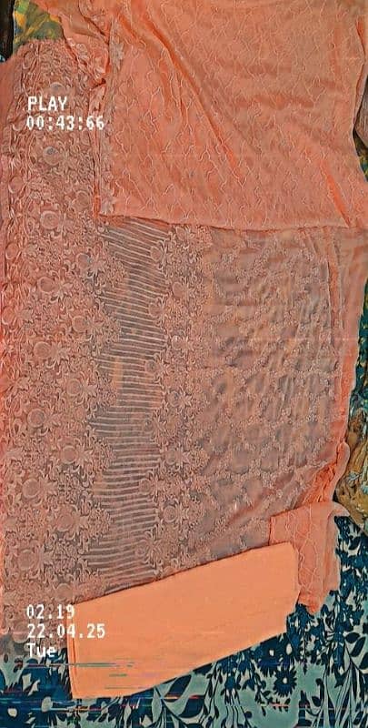 Unstitched  dress very soft fabric 3