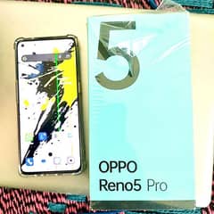 OPPO RENO 5PRO 5G  12/256 GB COMPLETE BOX