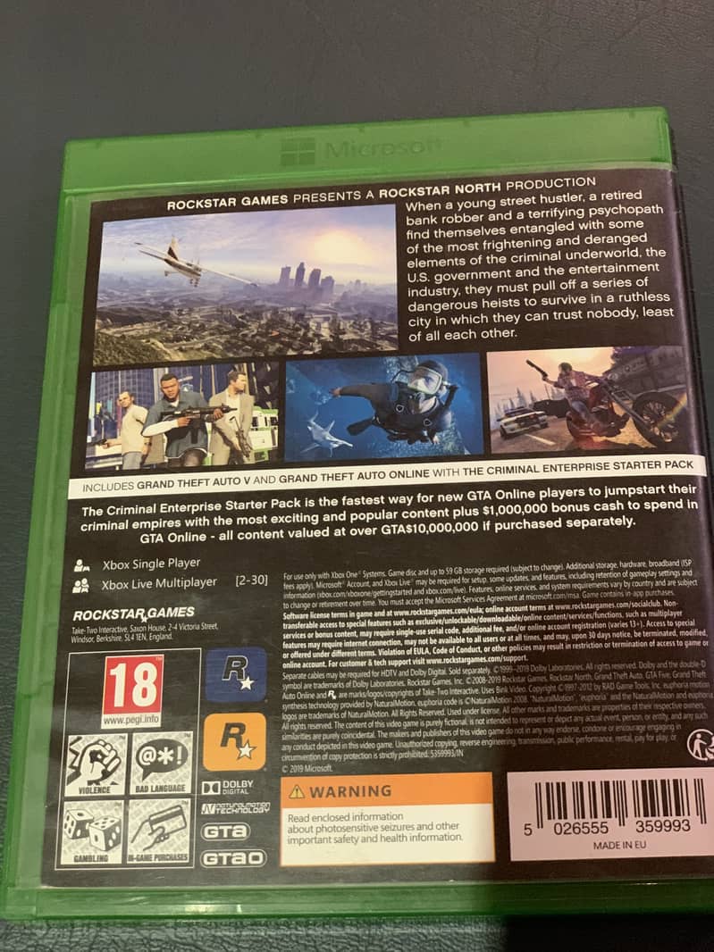 GTA V/5 PREMIUM FOR XBOX ONE 4