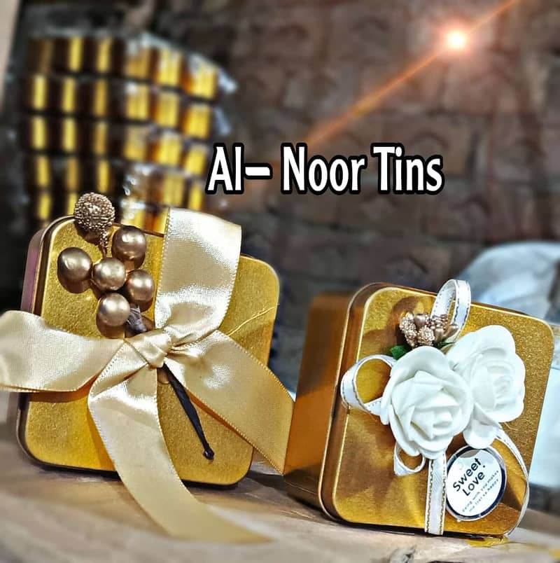 Customised Gift Box || Bid Box || Tin Box 11