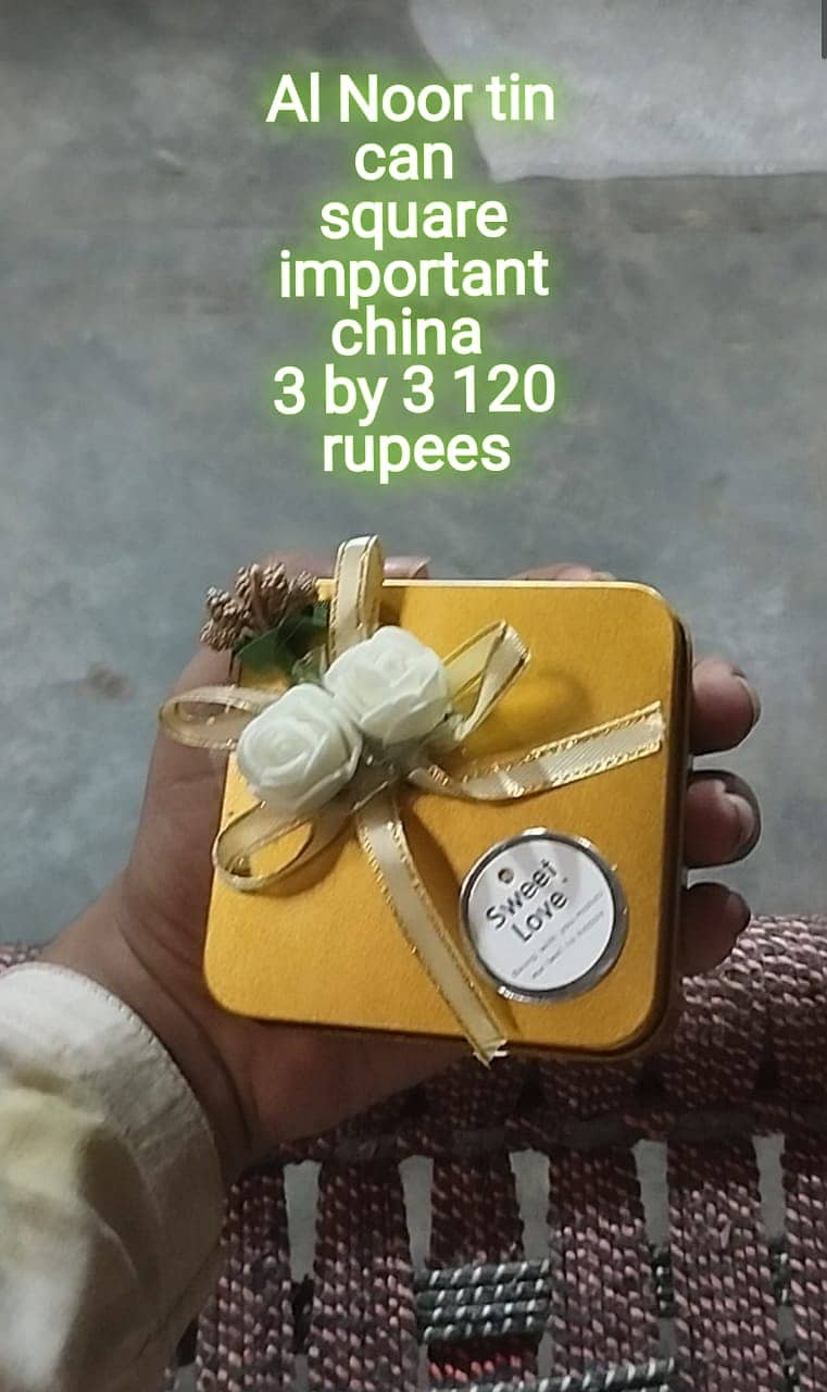 Customised Gift Box || Bid Box || Tin Box 13