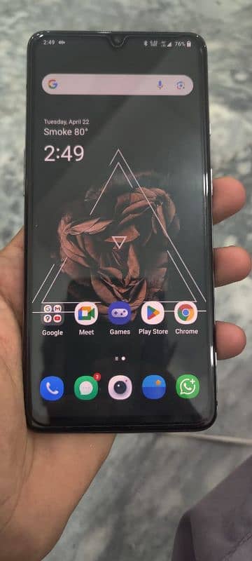 one plus 7T 8Gb Ram 128 Gab memory 0