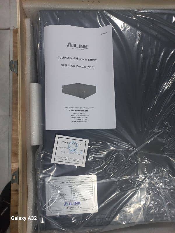 AlLink  Lithium Battery 51 v 100Ah 2