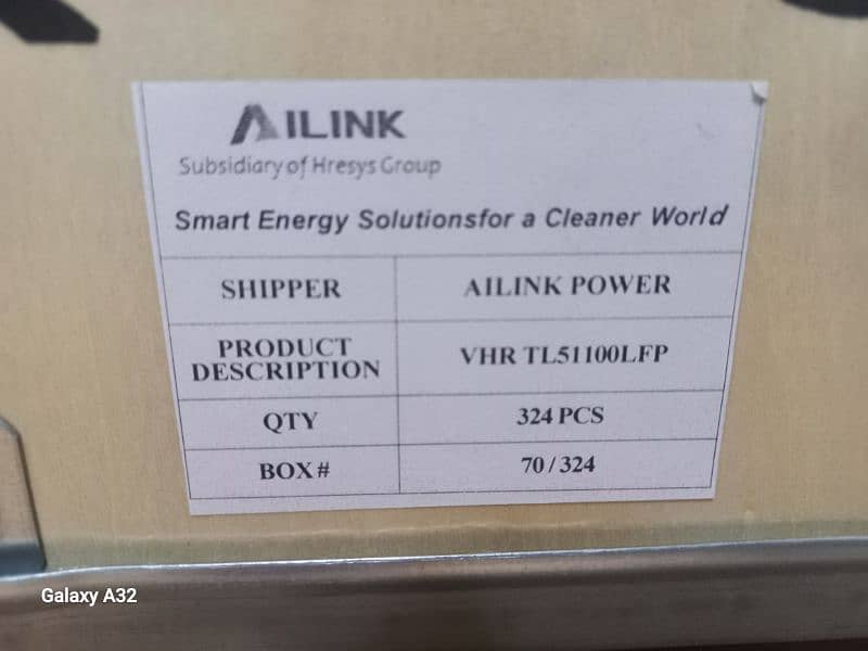 AlLink  Lithium Battery 51 v 100Ah 3