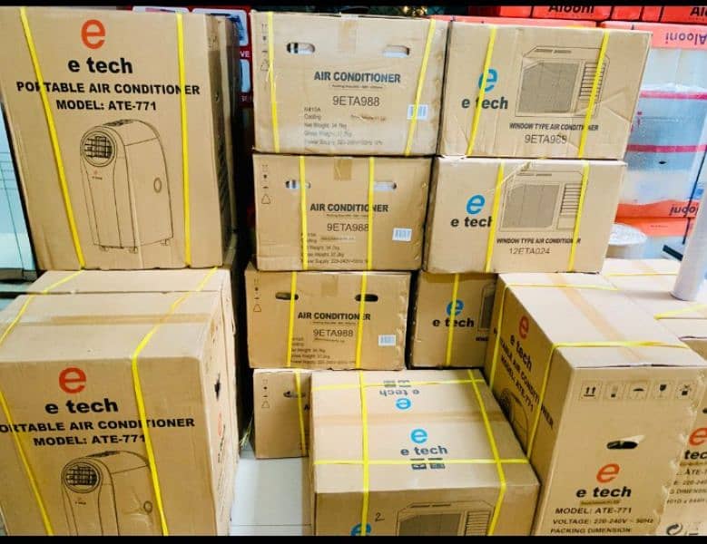 e tech portable Inverter Ac fresh stock available 0