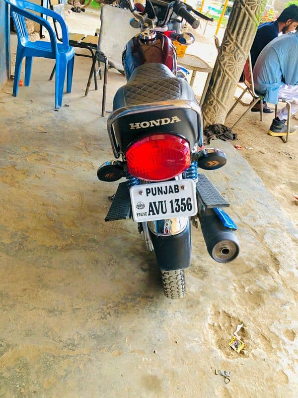 Honda cg 125 2024 model all punjab number 3
