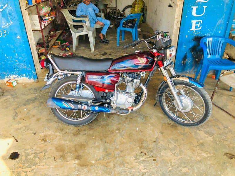 Honda cg 125 2024 model all punjab number 5