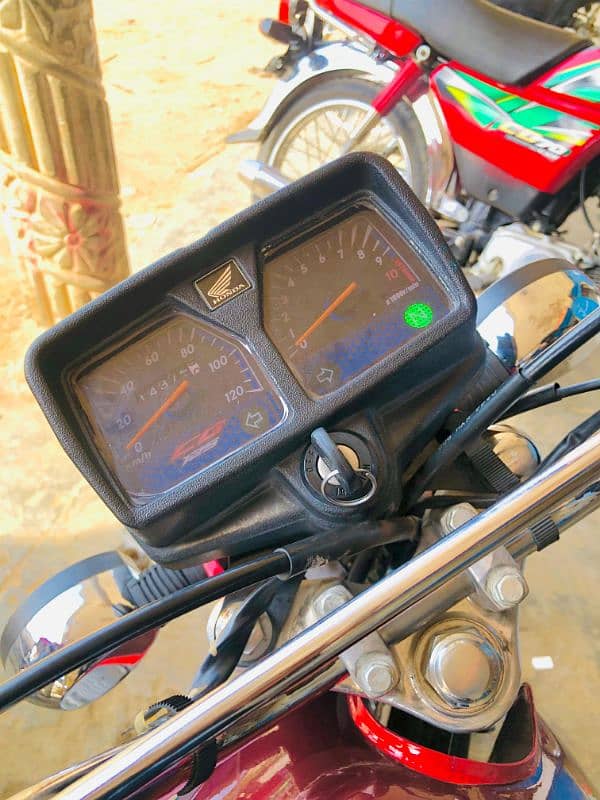 Honda cg 125 2024 model all punjab number 7