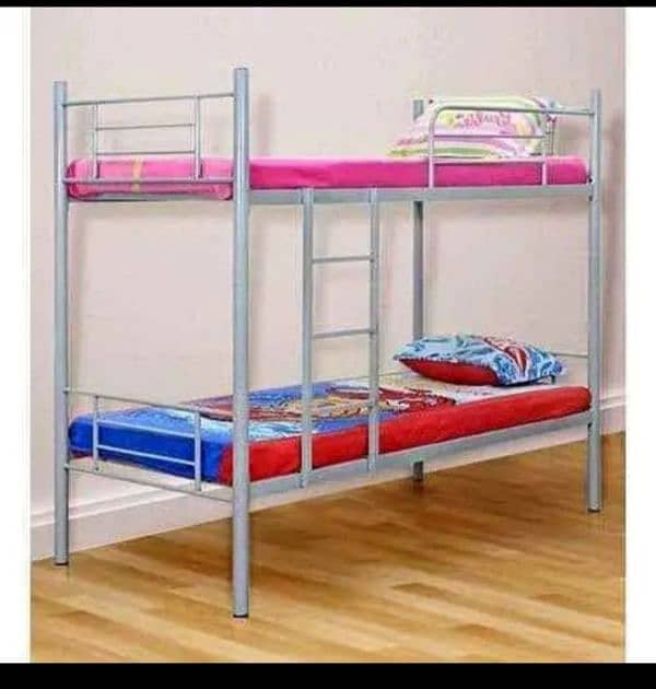 iron Bunk beds master and single bed 0