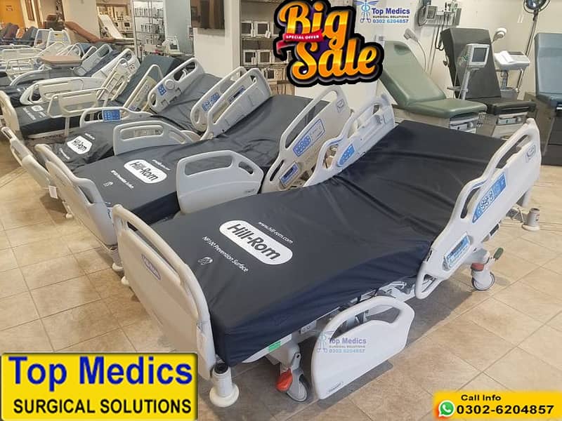 Patient Bed  4 Function 5 Function Electronic ICU Bed USA  Imported 8