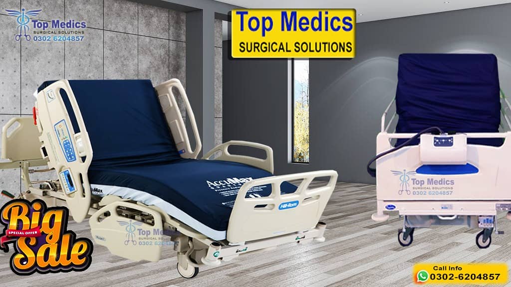 Patient Bed  4 Function 5 Function Electronic ICU Bed USA  Imported 10