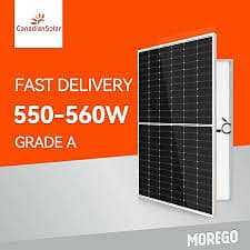 Canadian Solar panel  N-type 585 W bifacial top con 2