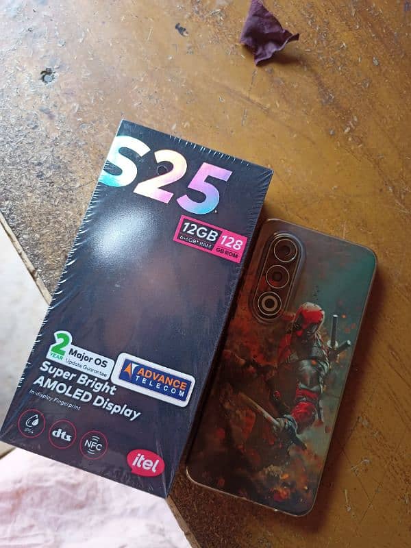 itel s25 for sale condition like new 2