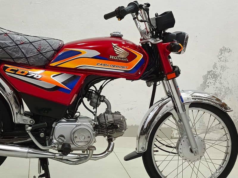 Honda CD 70 2024/25 Model 0