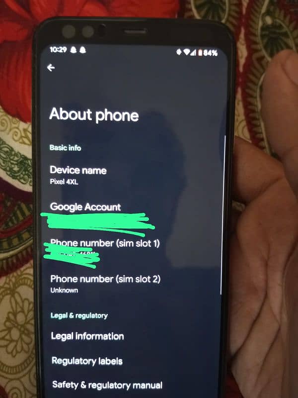 Google pixel 4xl 128 6