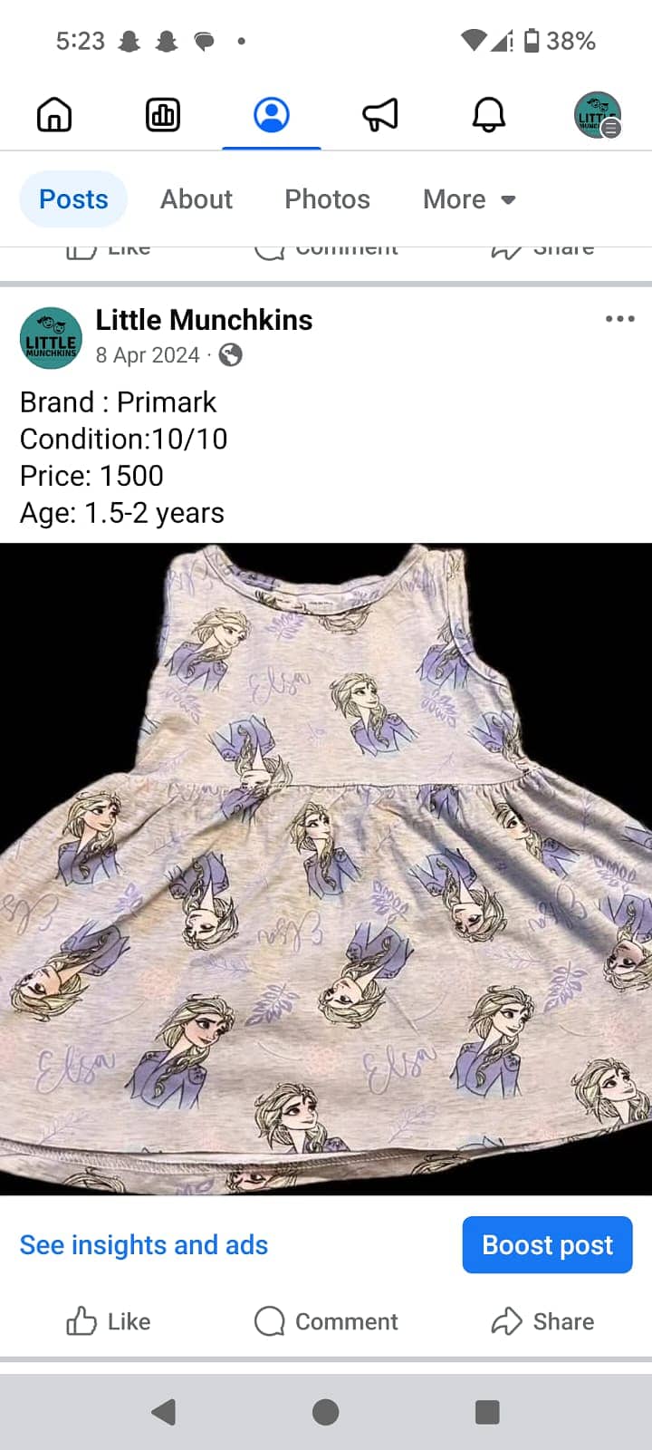 pre loved dresses / kids clothes / baby dresses / clothes /  frocks 5