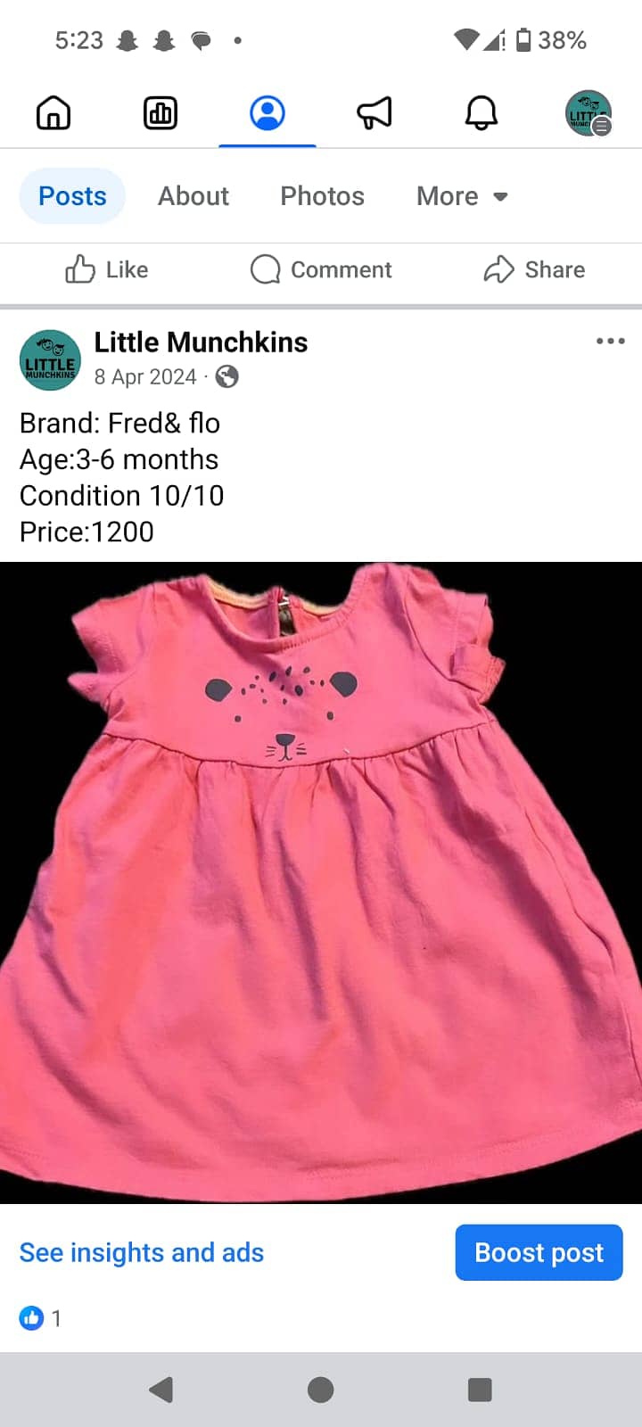 pre loved dresses / kids clothes / baby dresses / clothes /  frocks 6