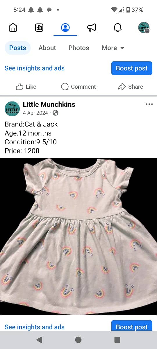 pre loved dresses / kids clothes / baby dresses / clothes /  frocks 7