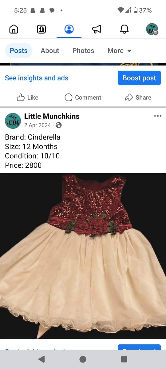 pre loved dresses / kids clothes / baby dresses / clothes /  frocks 10