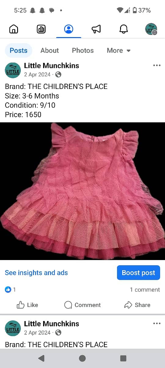 pre loved dresses / kids clothes / baby dresses / clothes /  frocks 11