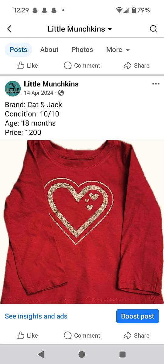 pre loved dresses / kids clothes / baby dresses / clothes /  frocks 12