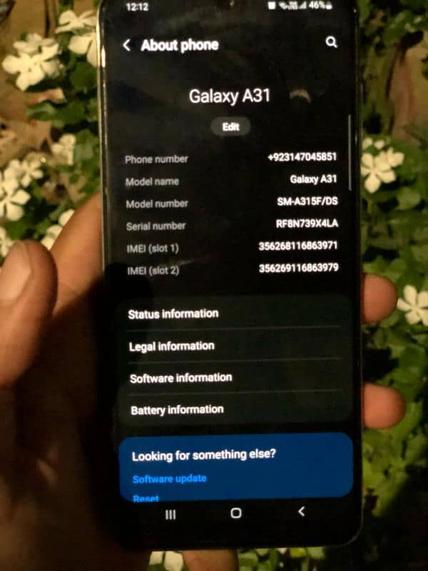 Samsung A31 7