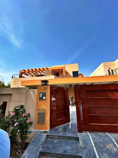 1 Kanal Modern Corner bungalow with 20 KV Solar for rent in Phase 5 DHA