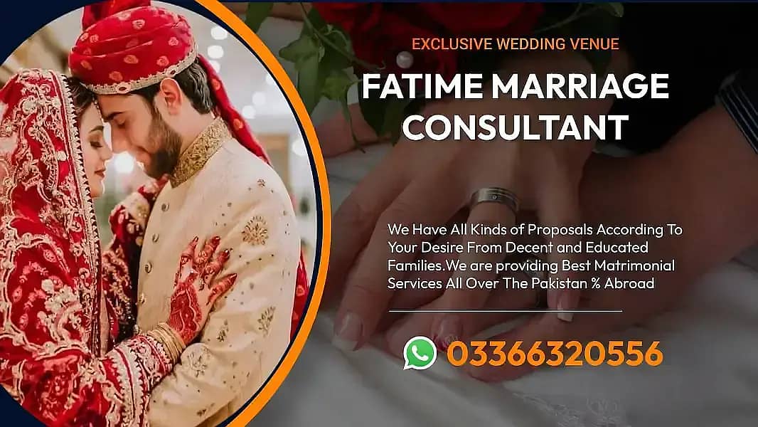 Marriage Bureau Services / Proposals / Online Rishta Service 0