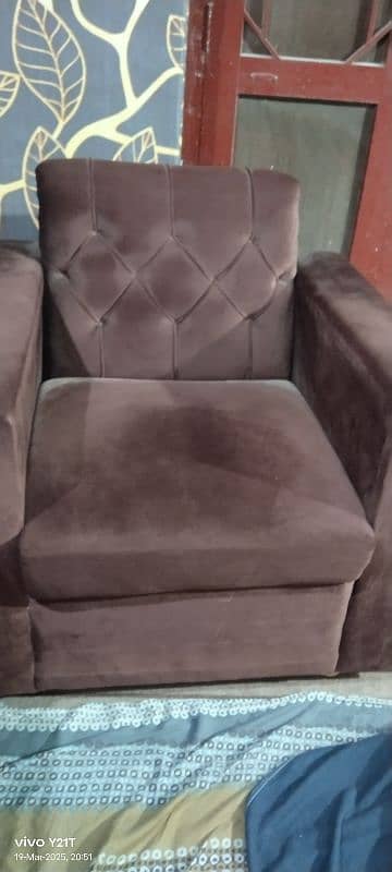 good condition 5 seater sofa set 1