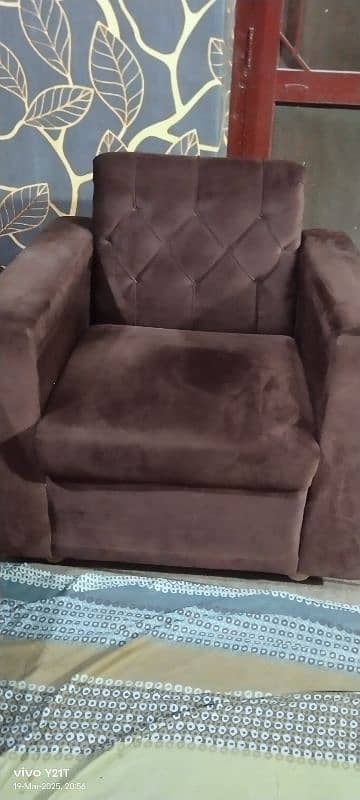 good condition 5 seater sofa set 2