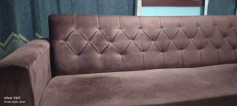 good condition 5 seater sofa set 3