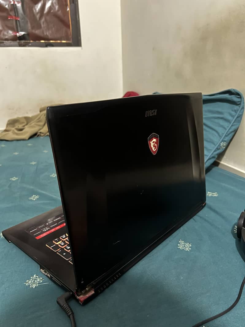 MSI Gaming Laptop – Intel Core i7, 16GB RAM, NVIDIA GTX 960M 5