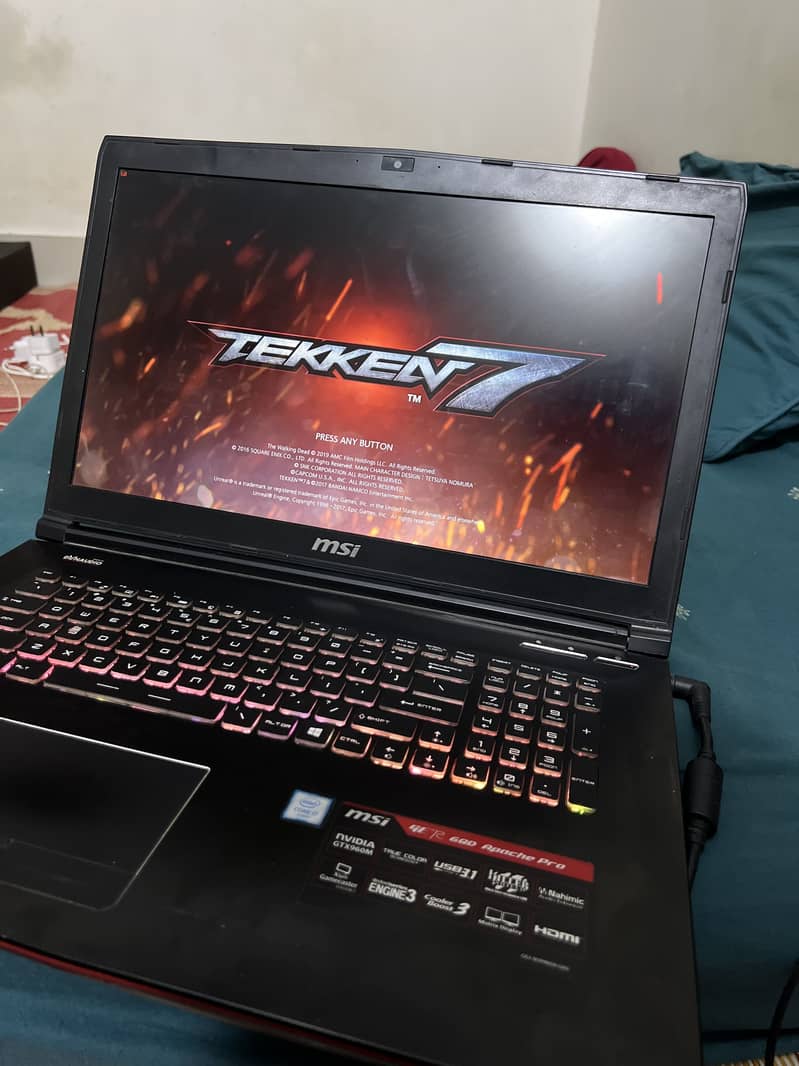 MSI Gaming Laptop – Intel Core i7, 16GB RAM, NVIDIA GTX 960M 16