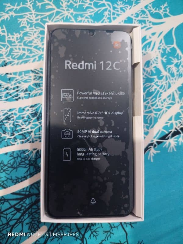 redmi 12C 4/128 box pack not used final 23000 3