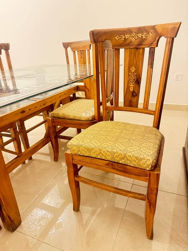 dining table with chairs 2