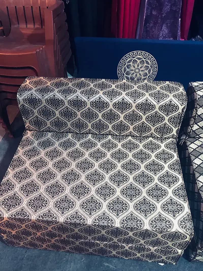 Sofa cum bed/Double cumbed/Sofa/Three seater sofa set/ 1