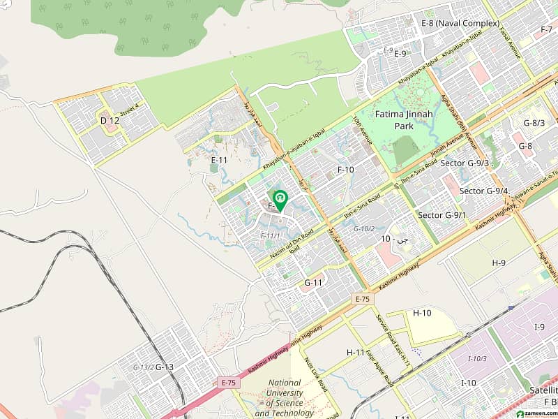 F-11/1: 666 Yards Corner Plot, Back-Open, Dimension = 60100, Main Nazim-ud-Din Road, CDA Transfer, Price 19 Crores. 0