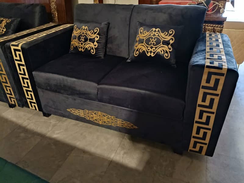 sofa set | L shape sofa | Wooden sofa | Velvet sofa | Luxury sofa 6