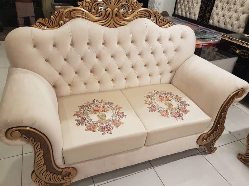 sofa set | L shape sofa | Wooden sofa | Velvet sofa | Luxury sofa 9
