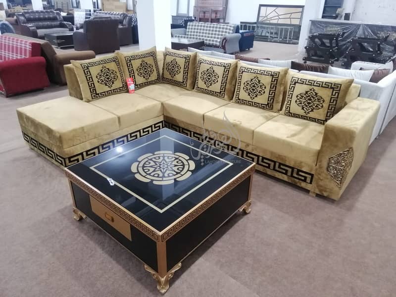 sofa set | L shape sofa | Wooden sofa | Velvet sofa | Luxury sofa 17