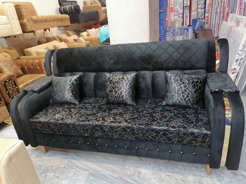 sofa set | L shape sofa | Wooden sofa | Velvet sofa | Luxury sofa 9