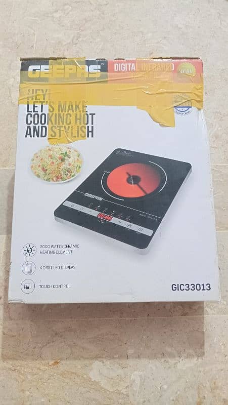 Geepas Digital Infrared Cooker (Imported) 5