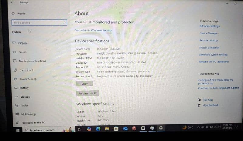 HP Elite Book i5 8th Generation 4
