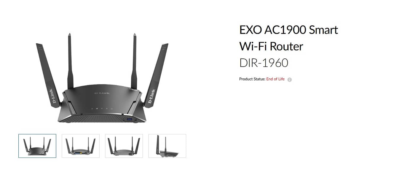 Dlink DIR-1960 Smart Mesh Router EXO AC1900 With Box (Branded Used) 2